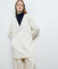 LANVIN en Bleu / ランバン オン ブルー ドレス | レイヤーネックチュニックワンピース