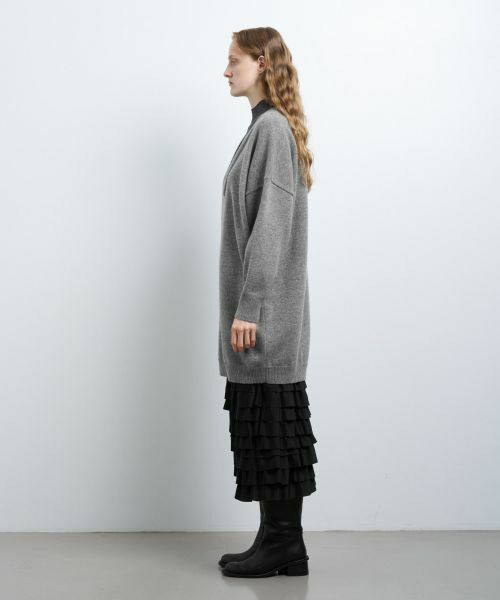 LANVIN en Bleu / ランバン オン ブルー ドレス | レイヤーネックチュニックワンピース | 詳細2