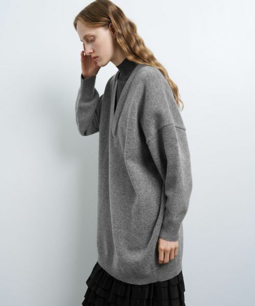 LANVIN en Bleu / ランバン オン ブルー ドレス | レイヤーネックチュニックワンピース | 詳細6