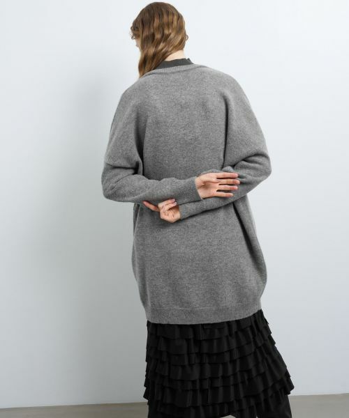 LANVIN en Bleu / ランバン オン ブルー ドレス | レイヤーネックチュニックワンピース | 詳細9