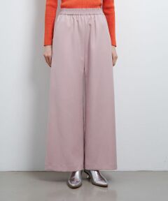 LANVIN en Bleu / ランバン オン ブルー その他パンツ | ウールカルゼゴムワイドパンツ