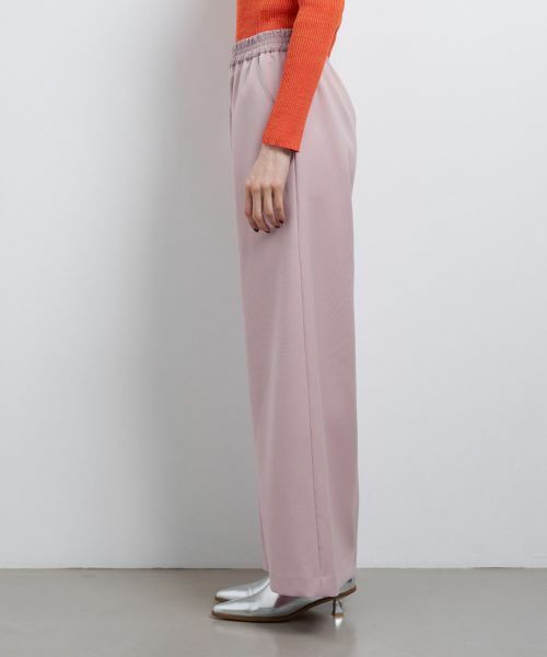 LANVIN en Bleu / ランバン オン ブルー その他パンツ | ウールカルゼゴムワイドパンツ | 詳細10