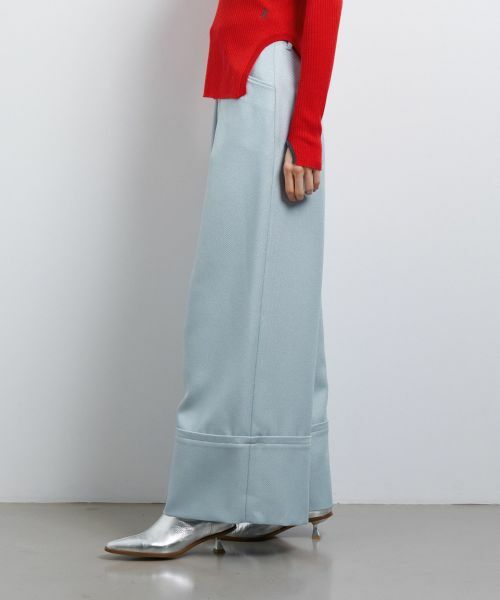 LANVIN en Bleu / ランバン オン ブルー その他パンツ | バルキーカルゼマッキンパンツ | 詳細1