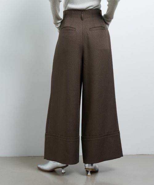 LANVIN en Bleu / ランバン オン ブルー その他パンツ | バルキーカルゼマッキンパンツ | 詳細11