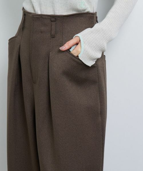 LANVIN en Bleu / ランバン オン ブルー その他パンツ | バルキーカルゼマッキンパンツ | 詳細12