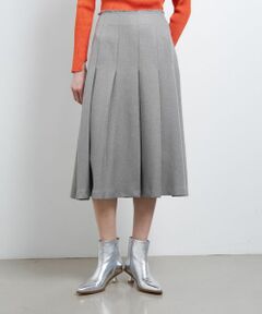 LANVIN en Bleu / ランバン オン ブルー ロング・マキシ丈スカート | バルキーカルゼプリーツスカート