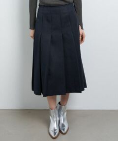 LANVIN en Bleu / ランバン オン ブルー ロング・マキシ丈スカート | バルキーカルゼプリーツスカート