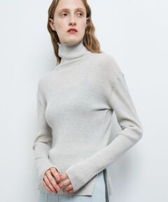 LANVIN en Bleu / ランバン オン ブルー ニット・セーター | カラーポイントリブタートル