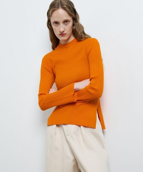 LANVIN en Bleu / ランバン オン ブルー ニット・セーター | レイヤーハイネックリブニット | 詳細1