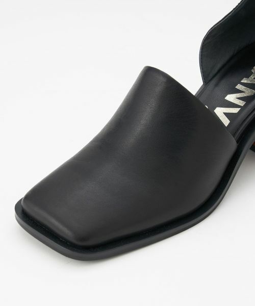 LANVIN en Bleu / ランバン オン ブルー その他小物 | スクエアトゥサイドオープンパンプス | 詳細10