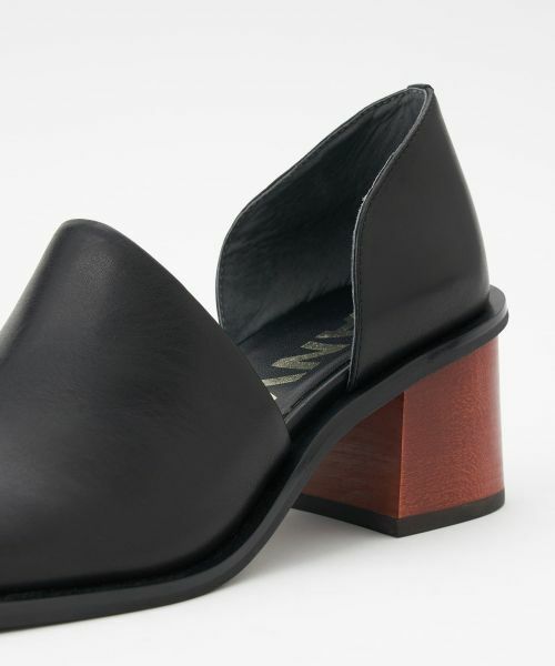 LANVIN en Bleu / ランバン オン ブルー その他小物 | スクエアトゥサイドオープンパンプス | 詳細11