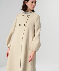 LANVIN en Bleu / ランバン オン ブルー その他アウター | トリプルクロスコクーンスリーブコート