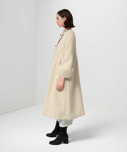 LANVIN en Bleu / ランバン オン ブルー その他アウター | トリプルクロスコクーンスリーブコート | 詳細2