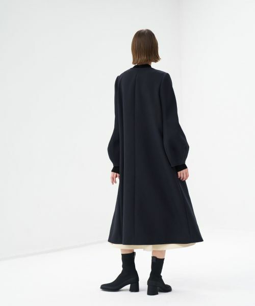 LANVIN en Bleu / ランバン オン ブルー その他アウター | トリプルクロスコクーンスリーブコート | 詳細4