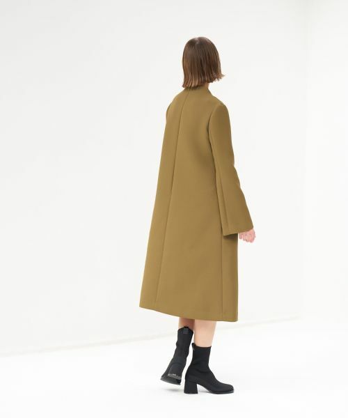 LANVIN en Bleu / ランバン オン ブルー ドレス | トリプルクロスＡラインワンピース | 詳細3