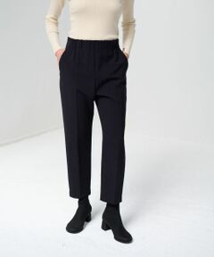 LANVIN en Bleu / ランバン オン ブルー その他パンツ | ダブルクロステーパードパンツ