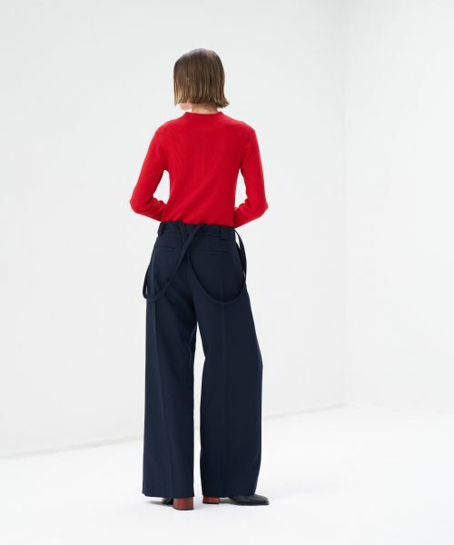 LANVIN en Bleu / ランバン オン ブルー その他パンツ | サスペンダーワイドポケットパンツ | 詳細10