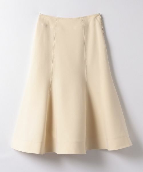 LANVIN en Bleu / ランバン オン ブルー ロング・マキシ丈スカート | ドライダブルクロスペプラムフレアスカート | 詳細2