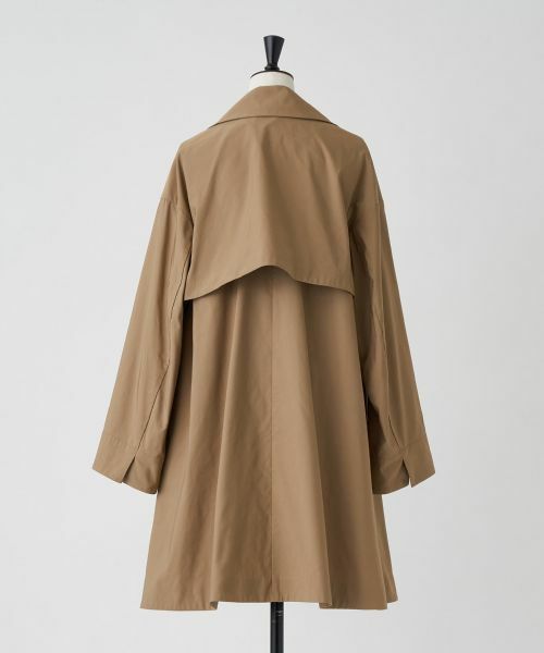 LANVIN en Bleu / ランバン オン ブルー その他アウター | メモリーグログランミドルトレンチコート | 詳細12