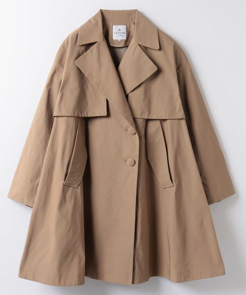 LANVIN en Bleu / ランバン オン ブルー その他アウター | メモリーグログランミドルトレンチコート | 詳細2