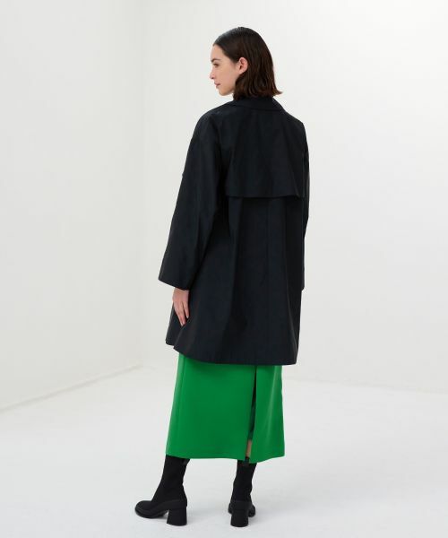 LANVIN en Bleu / ランバン オン ブルー その他アウター | メモリーグログランミドルトレンチコート | 詳細9