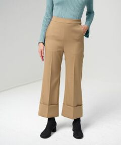 LANVIN en Bleu / ランバン オン ブルー その他パンツ | ストレッチロールアップパンツ