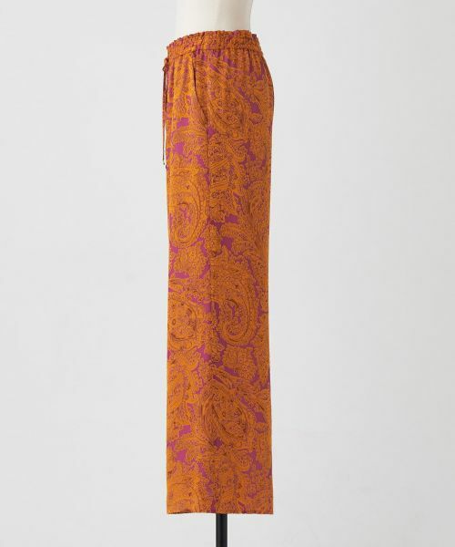 LANVIN en Bleu / ランバン オン ブルー その他パンツ | VOYAGE SOLAIREプリントパンツ | 詳細4