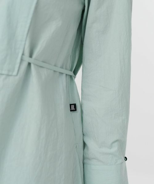 LANVIN en Bleu / ランバン オン ブルー シャツ・ブラウス | リンクルコットンロングシャツ | 詳細13