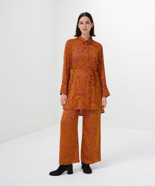 LANVIN en Bleu / ランバン オン ブルー シャツ・ブラウス | VOYAGE SOLAIREプリントシャツ | 詳細2