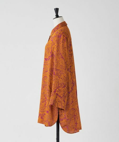 LANVIN en Bleu / ランバン オン ブルー シャツ・ブラウス | VOYAGE SOLAIREプリントシャツ | 詳細7