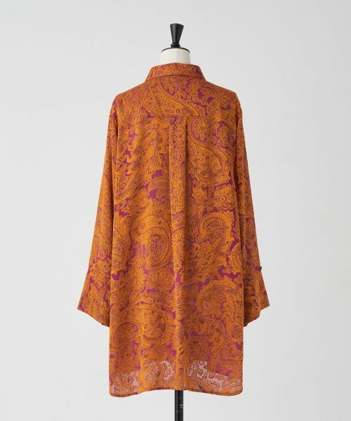 LANVIN en Bleu / ランバン オン ブルー シャツ・ブラウス | VOYAGE SOLAIREプリントシャツ | 詳細8