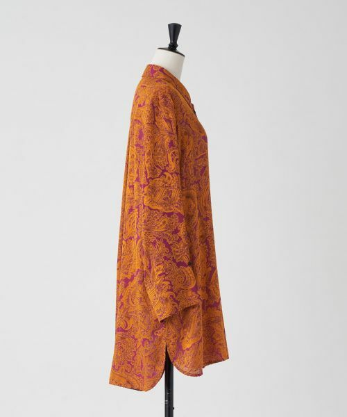 LANVIN en Bleu / ランバン オン ブルー シャツ・ブラウス | VOYAGE SOLAIREプリントシャツ | 詳細9