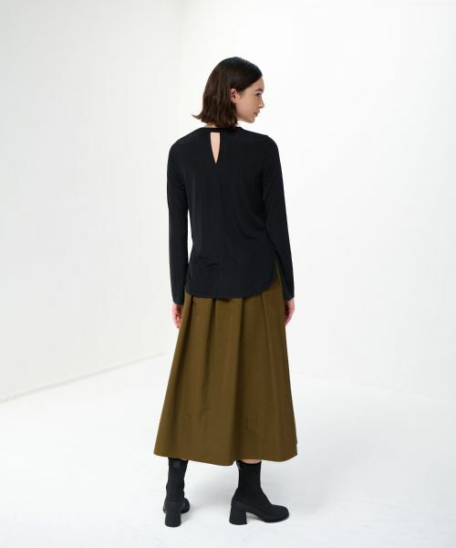 LANVIN en Bleu / ランバン オン ブルー Tシャツ | 針抜きロングスリーブカットソー | 詳細14