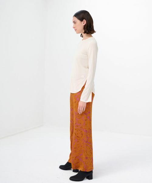 LANVIN en Bleu / ランバン オン ブルー Tシャツ | 針抜きロングスリーブカットソー | 詳細2