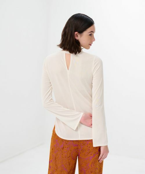 LANVIN en Bleu / ランバン オン ブルー Tシャツ | 針抜きロングスリーブカットソー | 詳細5