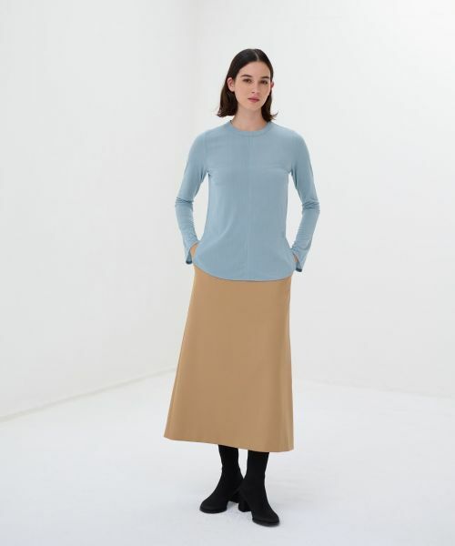 LANVIN en Bleu / ランバン オン ブルー Tシャツ | 針抜きロングスリーブカットソー | 詳細7