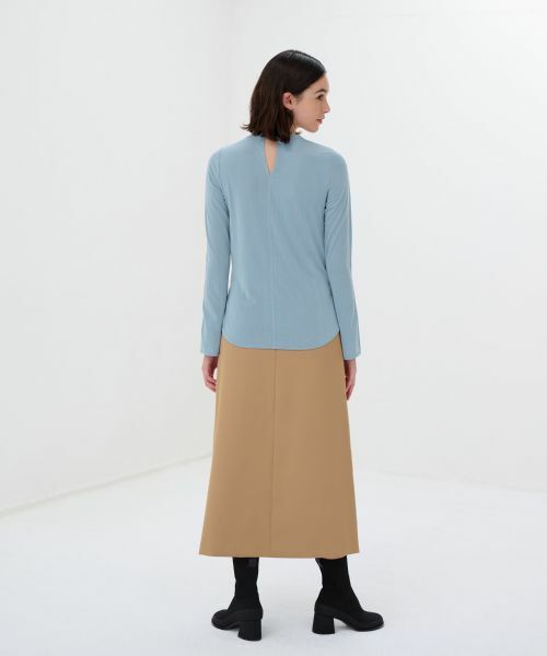 LANVIN en Bleu / ランバン オン ブルー Tシャツ | 針抜きロングスリーブカットソー | 詳細9