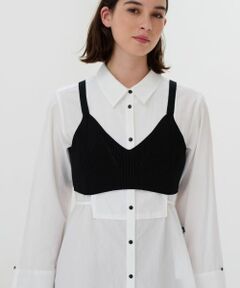 LANVIN en Bleu / ランバン オン ブルー ニット・セーター | ブライトリブニットビスチェ