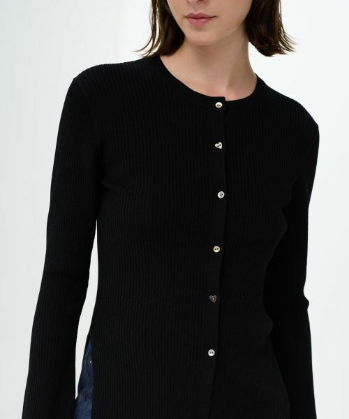 LANVIN en Bleu / ランバン オン ブルー ニット・セーター | マルチボタンニットカーディガン | 詳細8