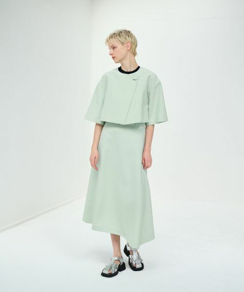 LANVIN en Bleu / ランバン オン ブルー テーラードジャケット | ドライダブルクロスショートジャケット | 詳細5