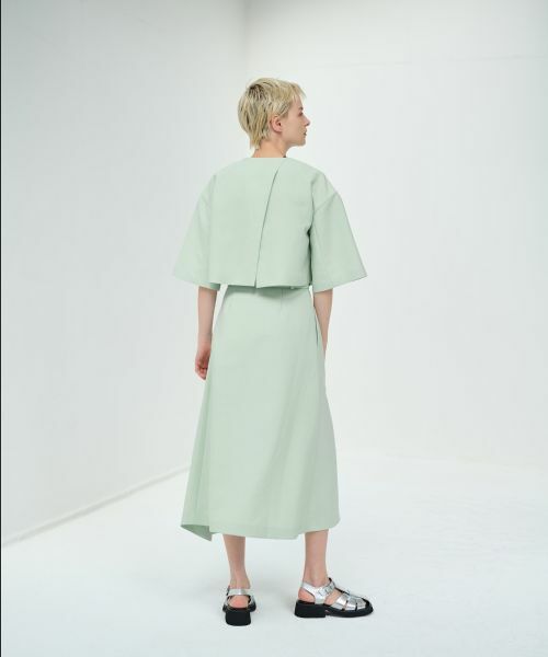 LANVIN en Bleu / ランバン オン ブルー テーラードジャケット | ドライダブルクロスショートジャケット | 詳細7