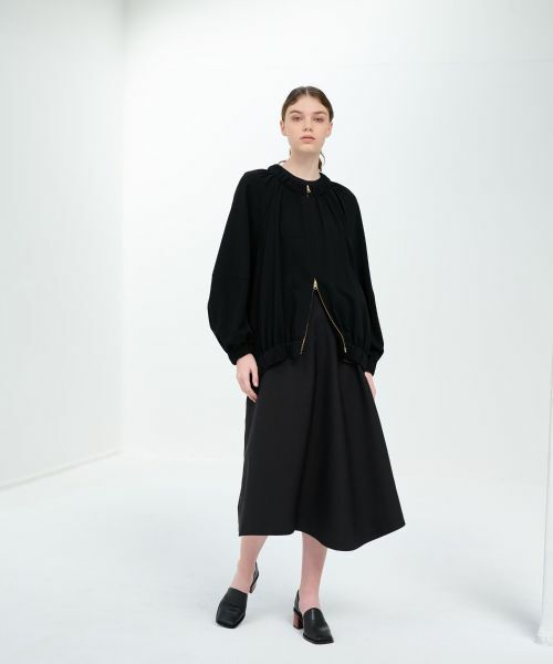 LANVIN en Bleu / ランバン オン ブルー テーラードジャケット | ジョーゼットギャザーブルゾン | 詳細6