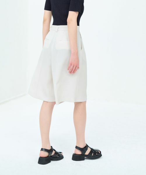 LANVIN en Bleu / ランバン オン ブルー その他パンツ | 【セットアップ対応商品】ベネシャンハーフパンツ | 詳細1