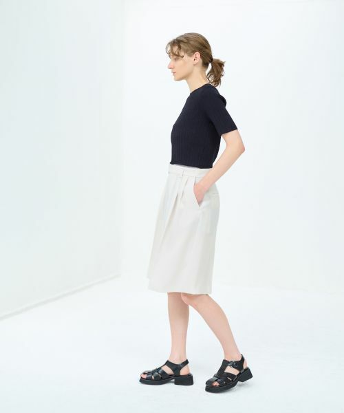 LANVIN en Bleu / ランバン オン ブルー その他パンツ | 【セットアップ対応商品】ベネシャンハーフパンツ | 詳細3