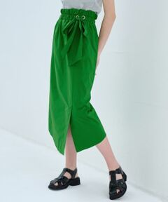 LANVIN en Bleu / ランバン オン ブルー ロング・マキシ丈スカート | ローウエストリボンスカート