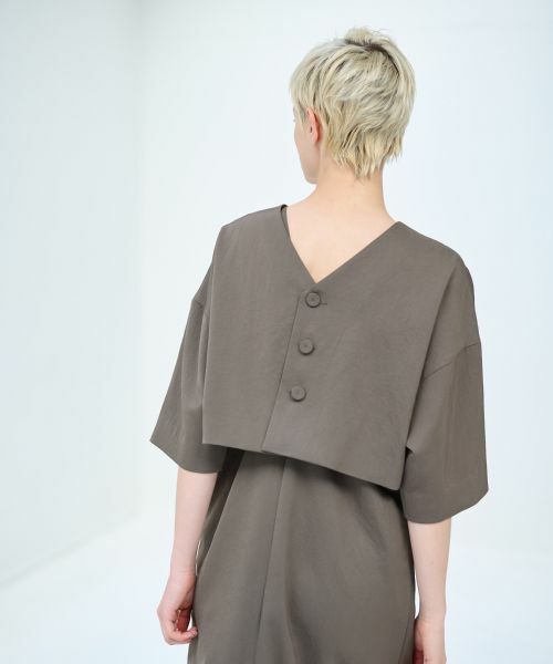 LANVIN en Bleu / ランバン オン ブルー シャツ・ブラウス | トリアセツイル2wayブラウス | 詳細15