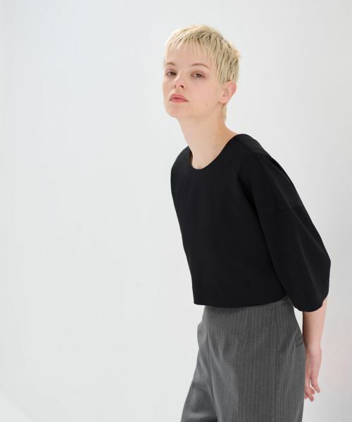 LANVIN en Bleu / ランバン オン ブルー シャツ・ブラウス | トリアセツイル2wayブラウス | 詳細16