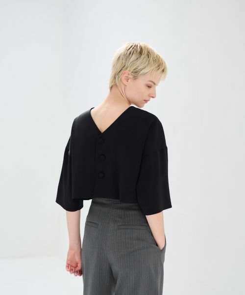 LANVIN en Bleu / ランバン オン ブルー シャツ・ブラウス | トリアセツイル2wayブラウス | 詳細17