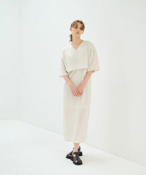 LANVIN en Bleu / ランバン オン ブルー シャツ・ブラウス | トリアセツイル2wayブラウス | 詳細2