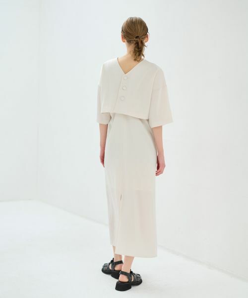 LANVIN en Bleu / ランバン オン ブルー シャツ・ブラウス | トリアセツイル2wayブラウス | 詳細4